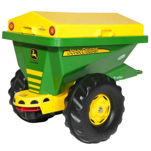 Прицеп для педального трактора Rolly Toys Streumax Trailer John Deere 84779